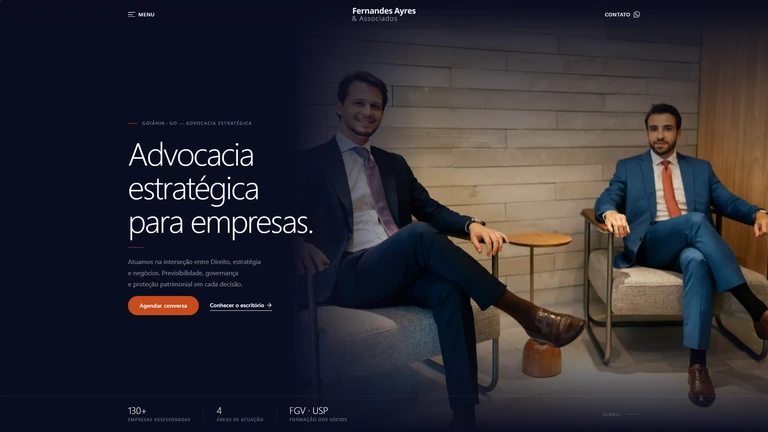 Preview do site Fernandes Ayres